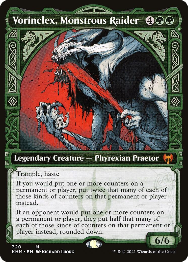 Image for Vorinclex, Monstrous Raider (Showcase) (Kaldheim) (320) - Magic: The Gathering