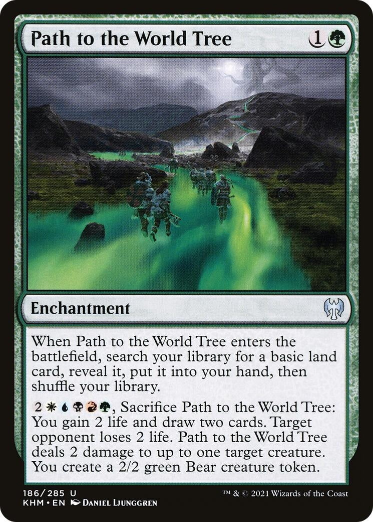 Image for Path to the World Tree (Kaldheim) (186) - Magic: The Gathering