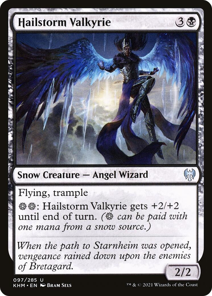 Image for Hailstorm Valkyrie (Kaldheim) (97) - Magic: The Gathering