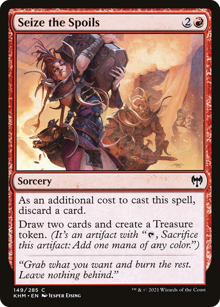 Image for Seize the Spoils (Kaldheim) (149) - Magic: The Gathering