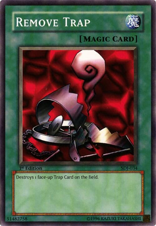 Image for Remove Trap (Starter Deck: Joey) (SDJ-034) - YuGiOh
