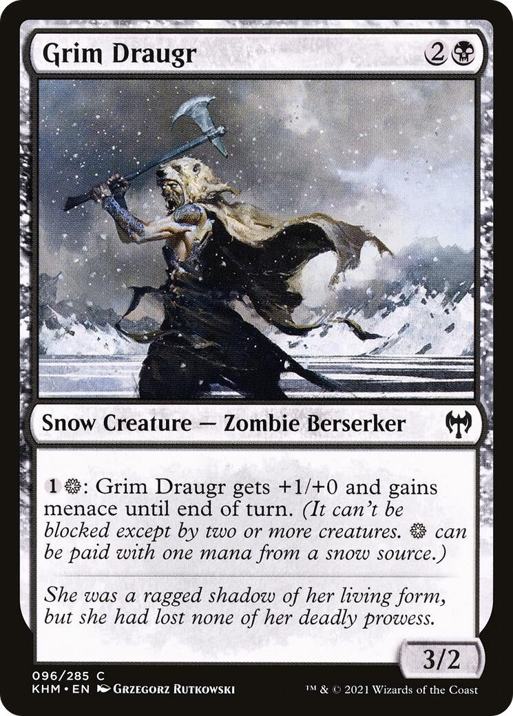 Image for Grim Draugr (Kaldheim) (96) - Magic: The Gathering