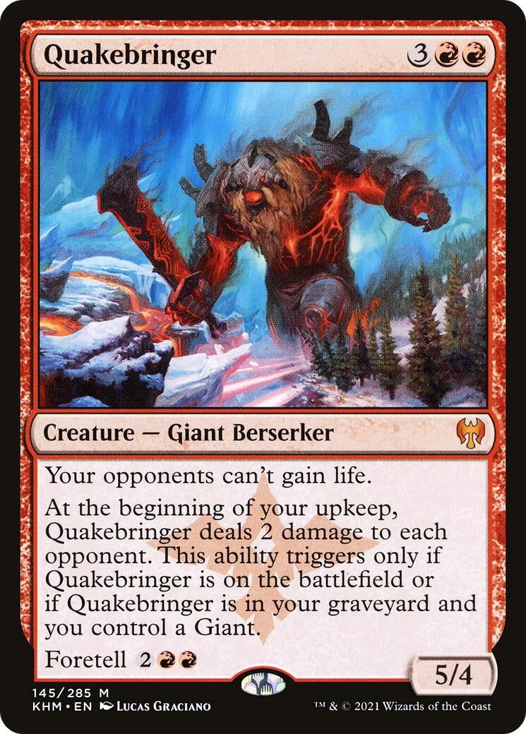 Image for Quakebringer (Kaldheim) (145) - Magic: The Gathering