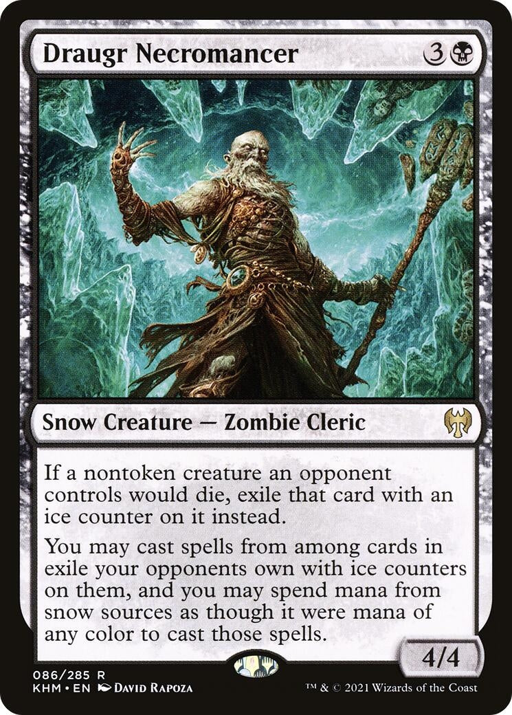 Image for Draugr Necromancer (Kaldheim) (86) - Magic: The Gathering