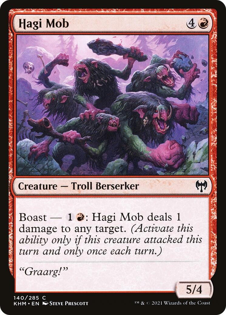 Image for Hagi Mob (Kaldheim) (140) - Magic: The Gathering