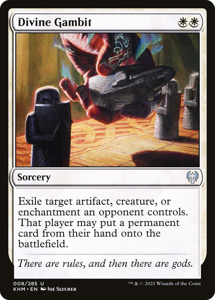 Image for Divine Gambit (Kaldheim) (8) - Magic: The Gathering