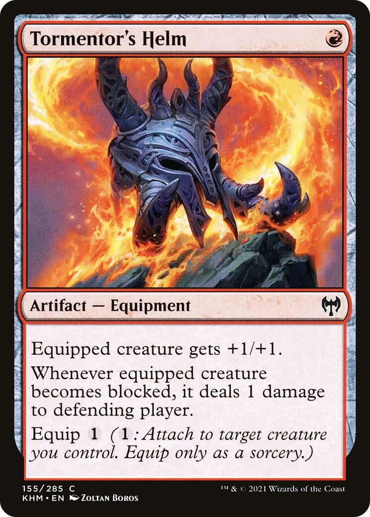 Image for Tormentor's Helm (Kaldheim) (155) - Magic: The Gathering