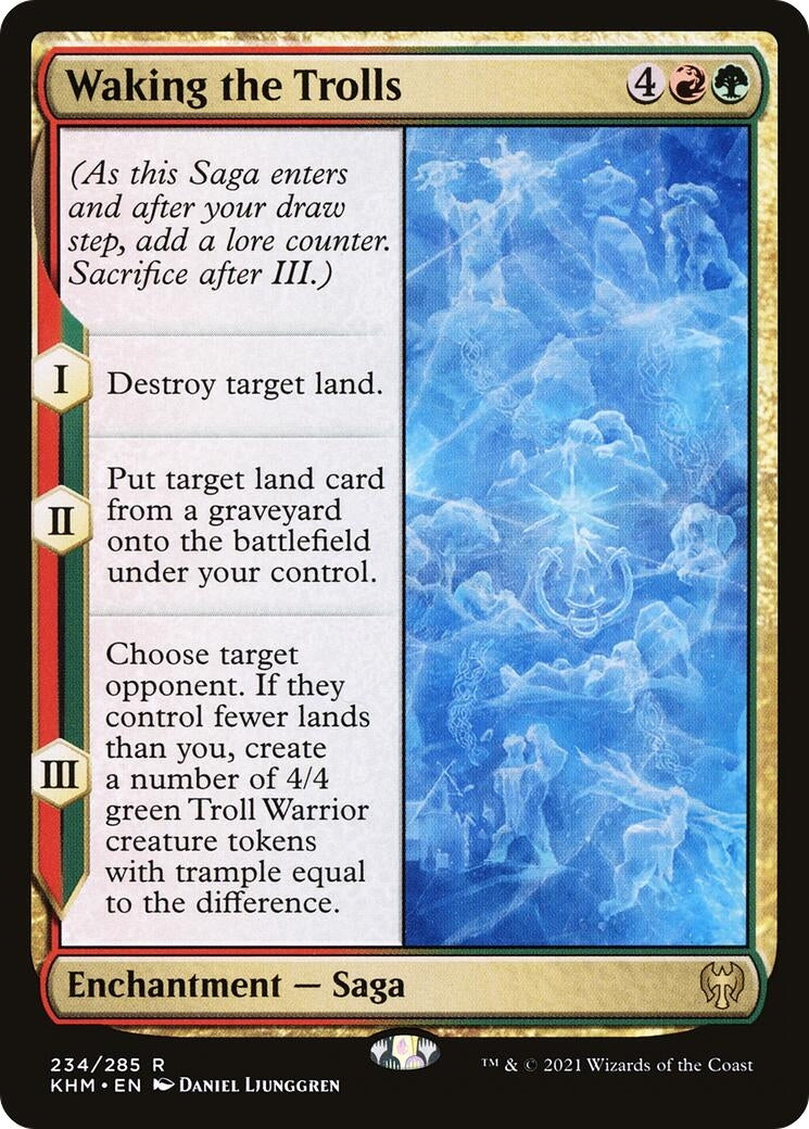 Image for Waking the Trolls (Kaldheim) (234) - Magic: The Gathering