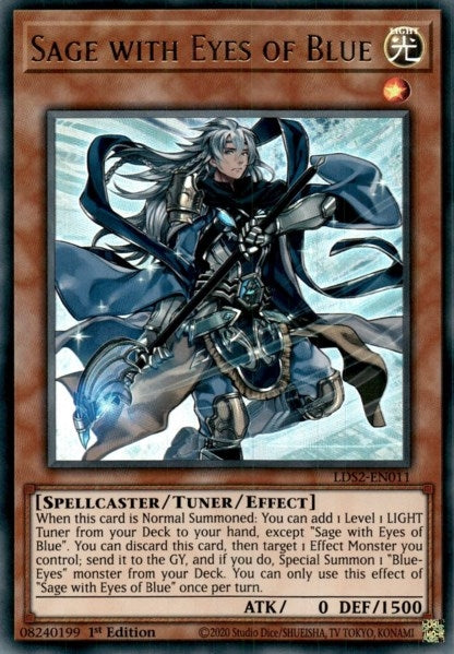 Image for Sage with Eyes of Blue (Legendary Duelists: Season 2) (LDS2-EN011) - YuGiOh