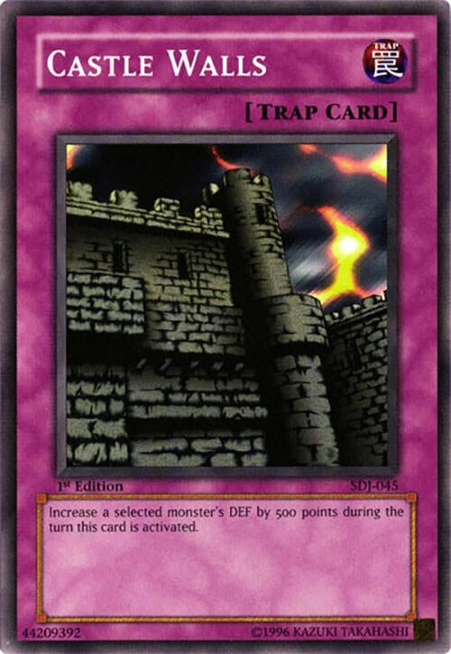 Image for Castle Walls (Starter Deck: Joey) (SDJ-045) - YuGiOh