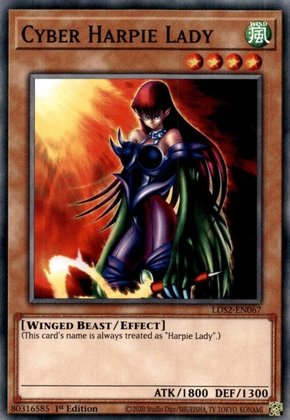 Image for Cyber Harpie Lady (Legendary Duelists: Season 2) (LDS2-EN067) - YuGiOh