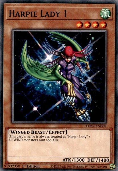 Image for Harpie Lady 1 (Legendary Duelists: Season 2) (LDS2-EN068) - YuGiOh