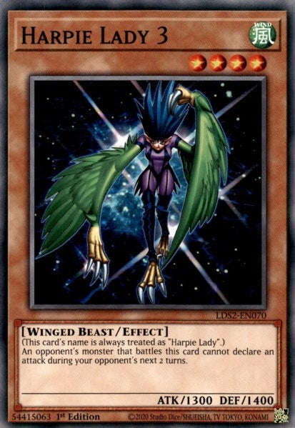 Image for Harpie Lady 3 (Legendary Duelists: Season 2) (LDS2-EN070) - YuGiOh