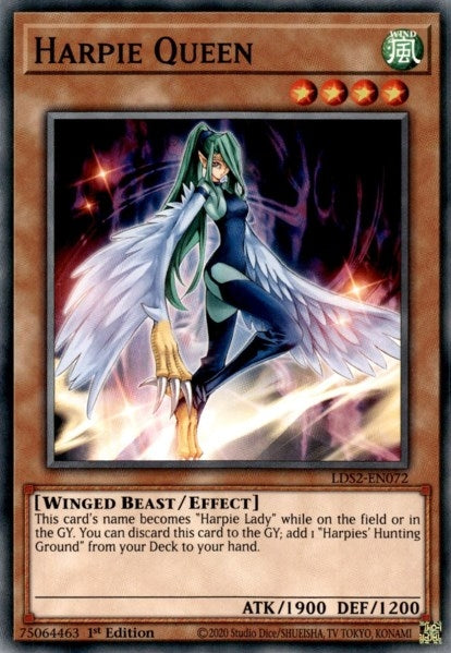 Image for Harpie Queen (Legendary Duelists: Season 2) (LDS2-EN072) - YuGiOh