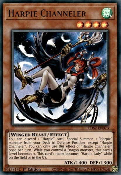 Image for Harpie Channeler (Legendary Duelists: Season 2) (LDS2-EN073) - YuGiOh
