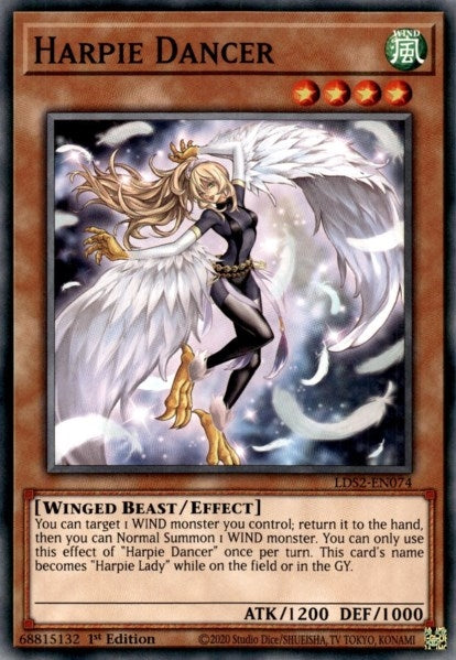 Image for Harpie Dancer (Legendary Duelists: Season 2) (LDS2-EN074) - YuGiOh