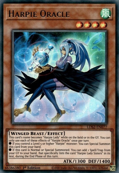 Image for Harpie Oracle (Legendary Duelists: Season 2) (LDS2-EN077) - YuGiOh