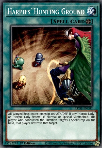 Image for Harpies' Hunting Ground (Legendary Duelists: Season 2) (LDS2-EN081) - YuGiOh