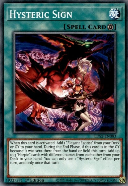 Image for Hysteric Sign (Legendary Duelists: Season 2) (LDS2-EN083) - YuGiOh