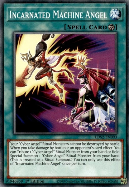 Image for Incarnated Machine Angel (Legendary Duelists: Season 2) (LDS2-EN093) - YuGiOh