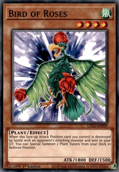 Image for Bird of Roses (Legendary Duelists: Season 2) (LDS2-EN099) - YuGiOh