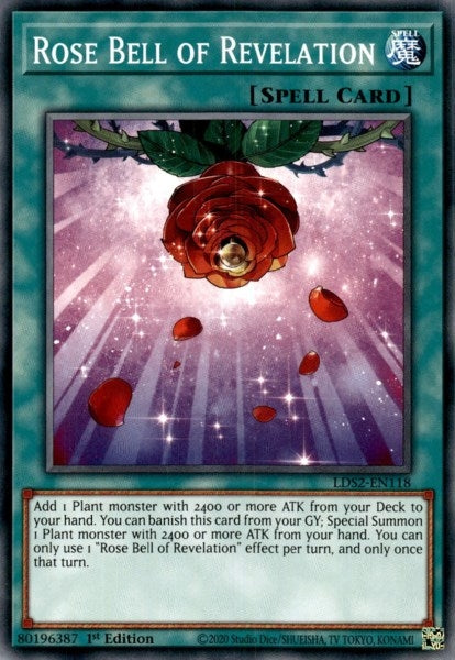 Image for Rose Bell of Revelation (Legendary Duelists: Season 2) (LDS2-EN118) - YuGiOh