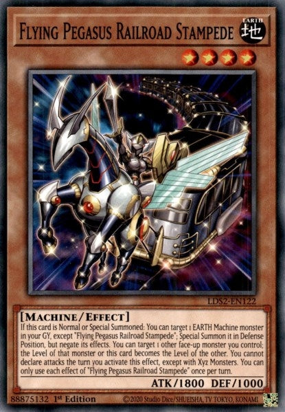 Image for Flying Pegasus Railroad Stampede (Legendary Duelists: Season 2) (LDS2-EN122) - YuGiOh