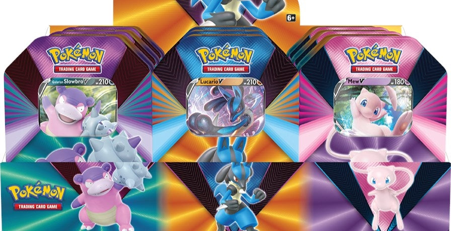 Image for V Forces Tin Display - Pokemon