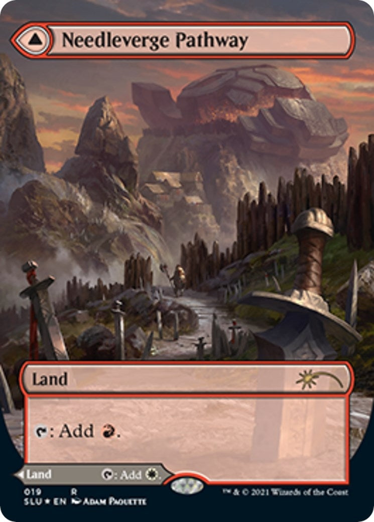 Image for Needleverge Pathway (Borderless) (Secret Lair Series) (19) - Magic: The Gathering
