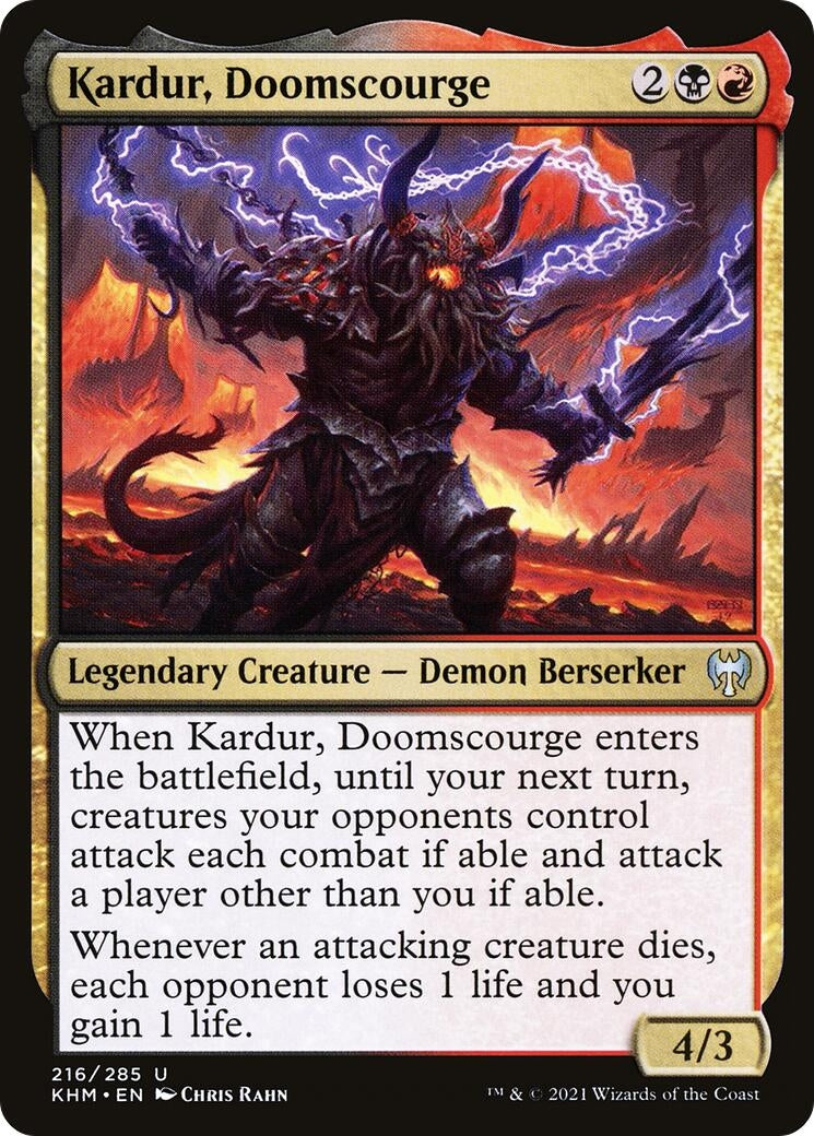 Image for Kardur, Doomscourge (Kaldheim) (216) - Magic: The Gathering