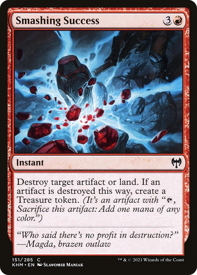 Image for Smashing Success (Kaldheim) (151) - Magic: The Gathering