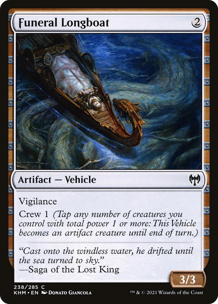 Image for Funeral Longboat (Kaldheim) (238) - Magic: The Gathering