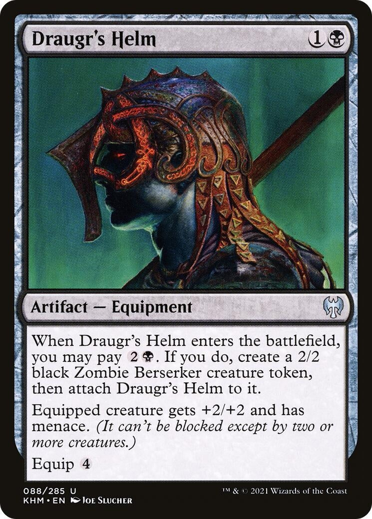 Image for Draugr's Helm (Kaldheim) (88) - Magic: The Gathering