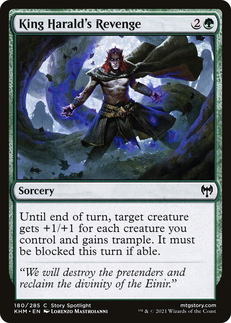 Image for King Harald's Revenge (Kaldheim) (180) - Magic: The Gathering