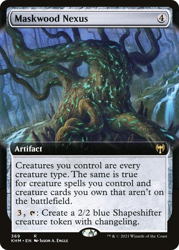 Image for Maskwood Nexus (Extended Art) (Kaldheim) (369) - Magic: The Gathering