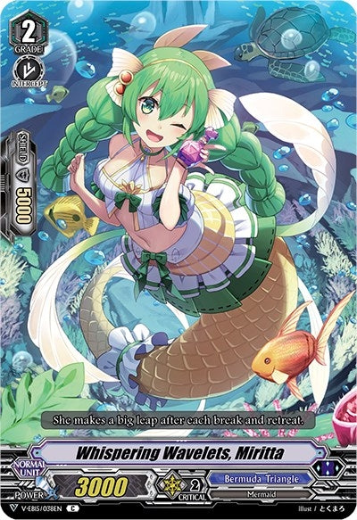 Image for Whispering Wavelets, Miritta (V-EB15: Twinkle Melody) (V-EB15/038EN) - Cardfight Vanguard