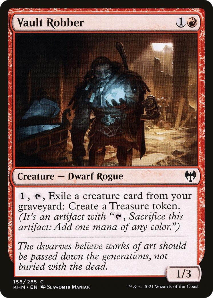 Image for Vault Robber (Kaldheim) (158) - Magic: The Gathering