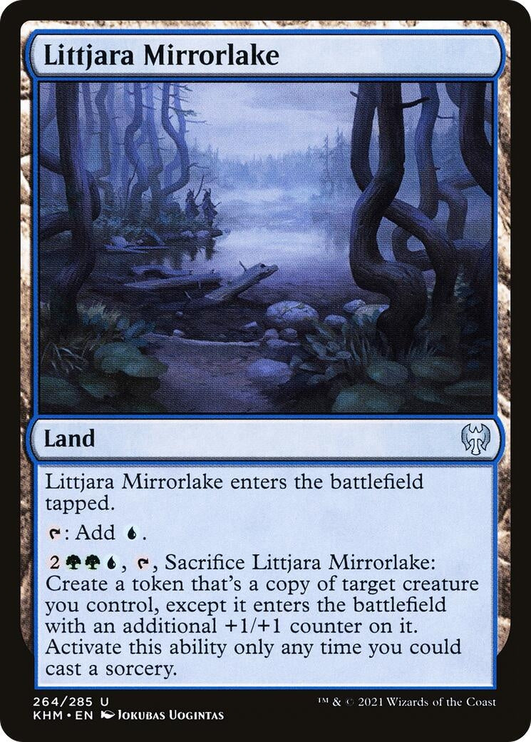 Image for Littjara Mirrorlake (Kaldheim) (264) - Magic: The Gathering