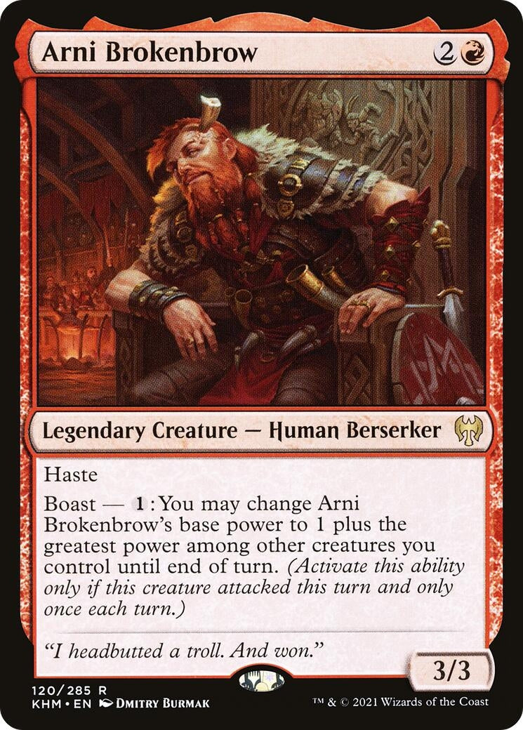 Image for Arni Brokenbrow (Kaldheim) (120) - Magic: The Gathering