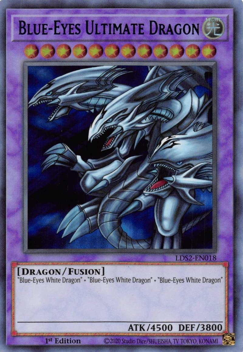 Image for Blue-Eyes Ultimate Dragon (Blue) (Legendary Duelists: Season 2) (LDS2-EN018) - YuGiOh
