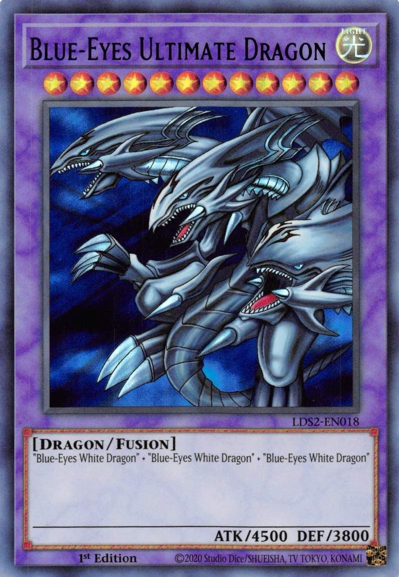 Image for Blue-Eyes Ultimate Dragon (Purple) (Legendary Duelists: Season 2) (LDS2-EN018) - YuGiOh
