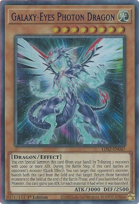 Image for Galaxy-Eyes Photon Dragon (Purple) (Legendary Duelists: Season 2) (LDS2-EN047) - YuGiOh