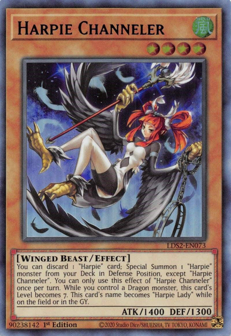 Image for Harpie Channeler (Blue) (Legendary Duelists: Season 2) (LDS2-EN073) - YuGiOh