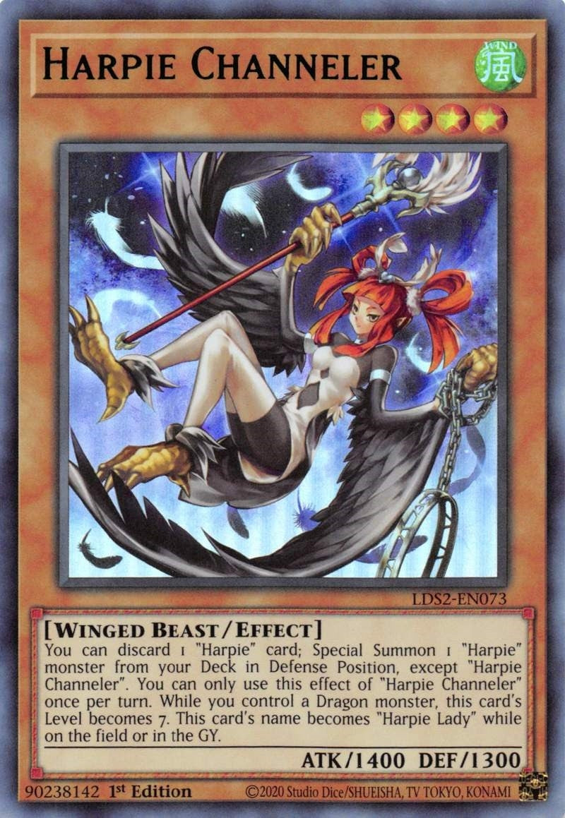 Image for Harpie Channeler (Green) (Legendary Duelists: Season 2) (LDS2-EN073) - YuGiOh