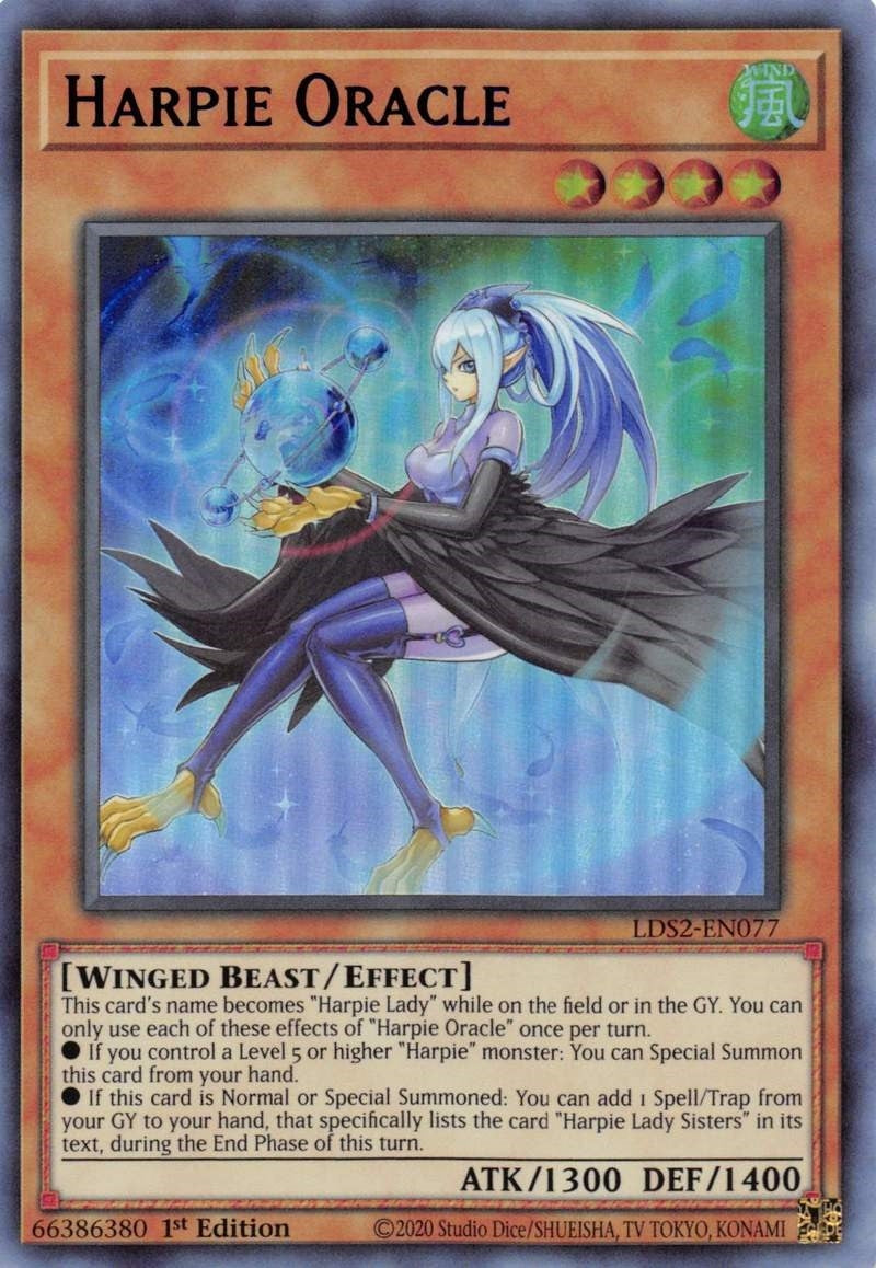 Image for Harpie Oracle (Blue) (Legendary Duelists: Season 2) (LDS2-EN077) - YuGiOh