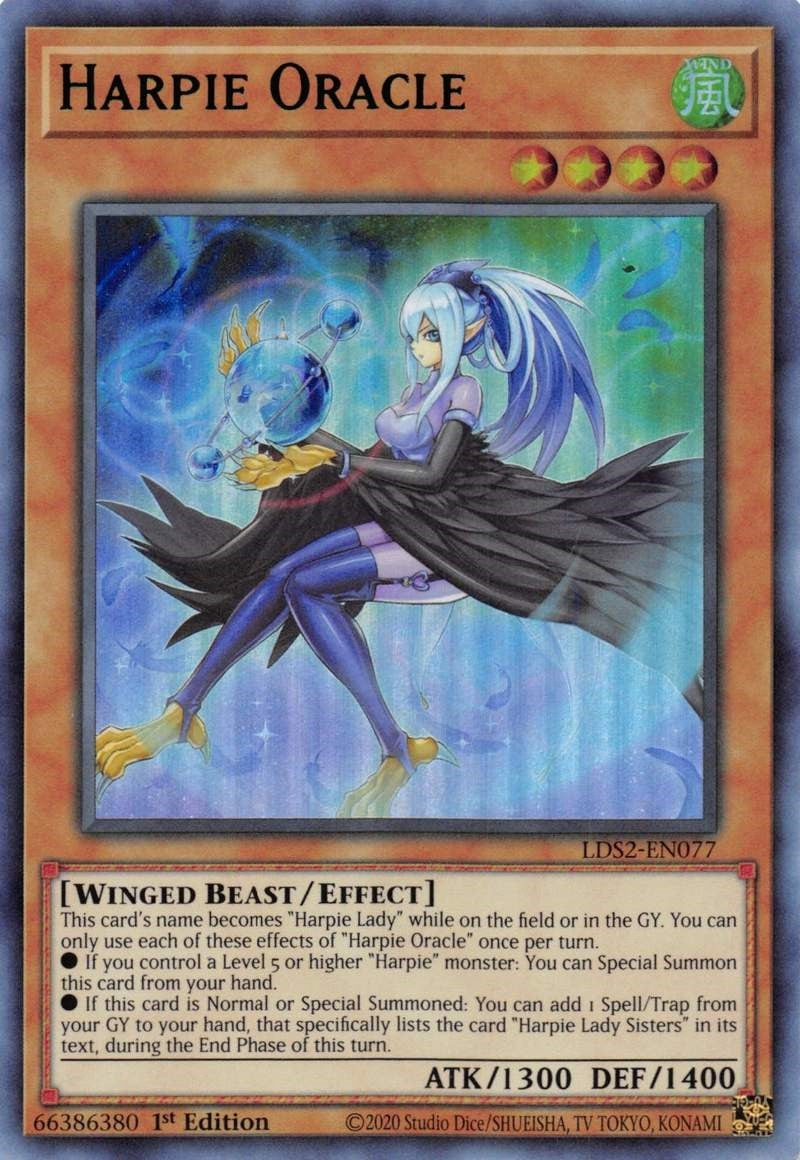Image for Harpie Oracle (Green) (Legendary Duelists: Season 2) (LDS2-EN077) - YuGiOh
