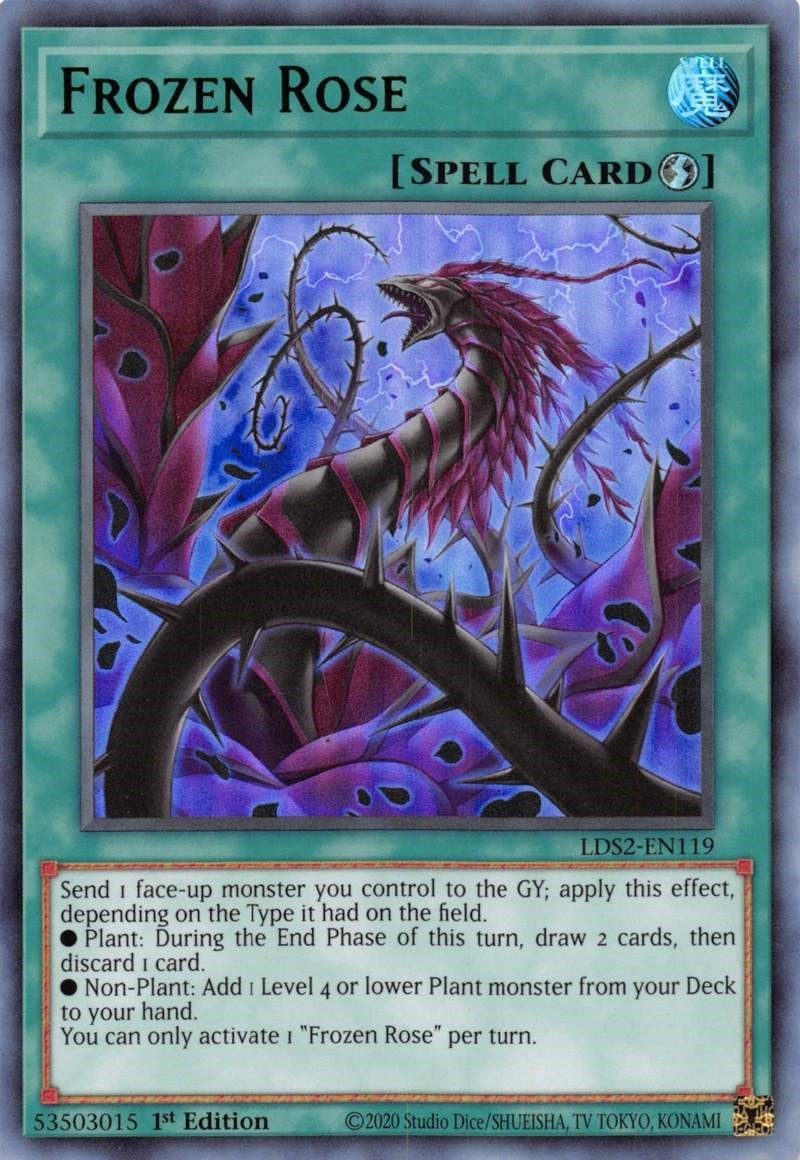 Image for Frozen Rose (Green) (Legendary Duelists: Season 2) (LDS2-EN119) - YuGiOh
