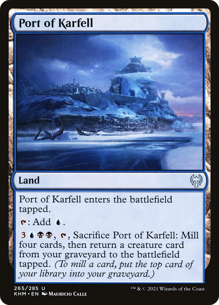 Image for Port of Karfell (Kaldheim) (265) - Magic: The Gathering