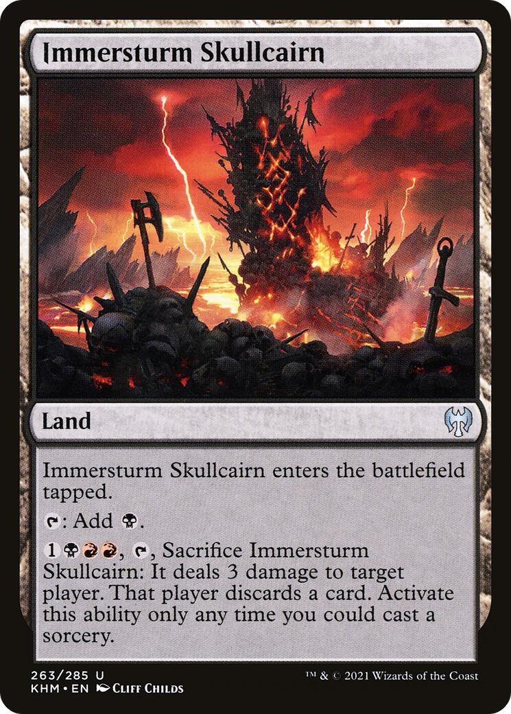 Image for Immersturm Skullcairn (Kaldheim) (263) - Magic: The Gathering