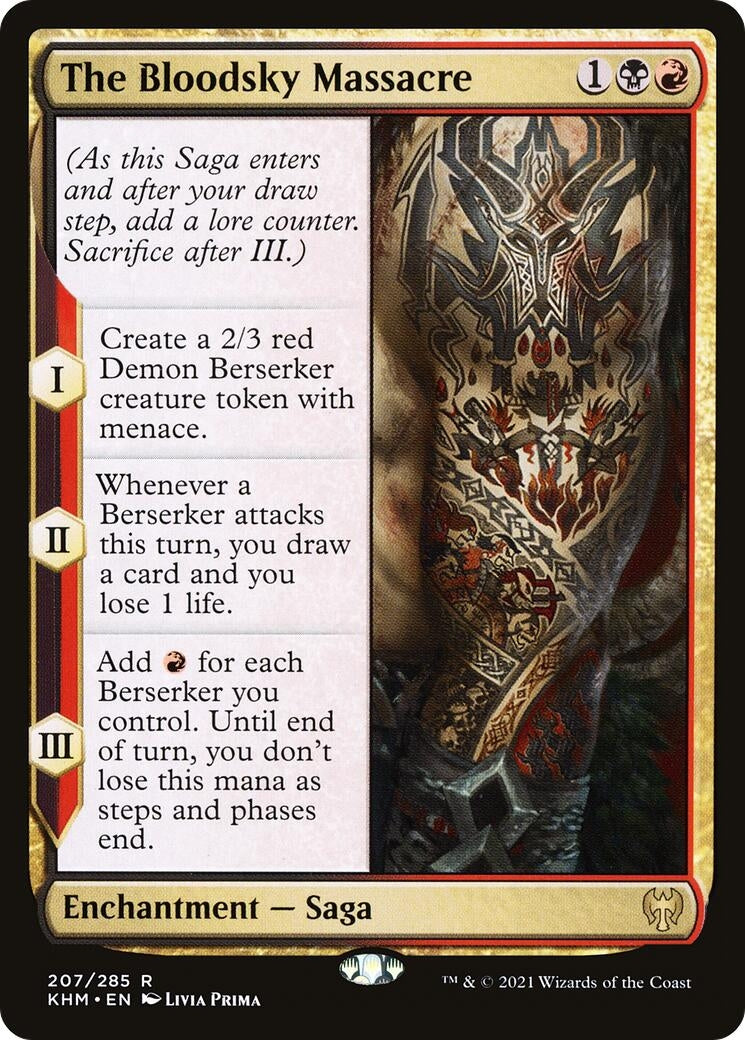 Image for The Bloodsky Massacre (Kaldheim) (207) - Magic: The Gathering